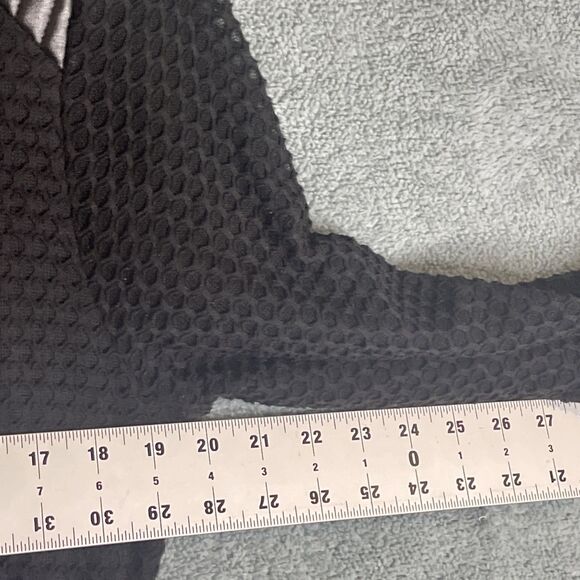 Monif C Dress‎ Womens 1X Black Sheath Half Sleeve Knee Length Cocktail Career - Picture 11 of 12